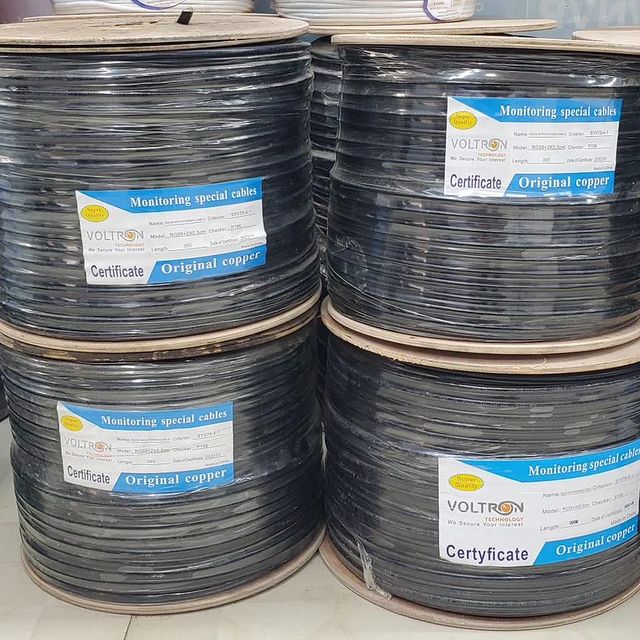 Takeer - COAXIAL CABLE 305M AVAILABLE IN RETAIL AND WHOLESALE PRICES🔥🔥
Brand; VOLTRON 

Tunapatikana Kariakoo, Uhuru na Nyamwezi opposite na sheli ya TOTA...