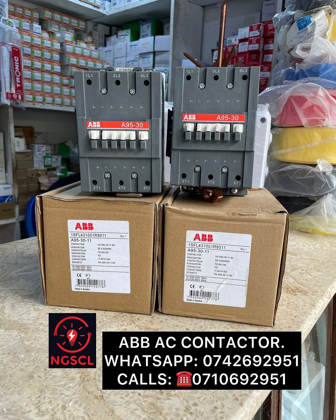 Takeer - ABB AC CONTACTORS.

MAWASILIANO,
WHATSAPP & CALLS: CALLS: ☎️
TUNAPATIKANA KARIAKOO, MTAA WA NARUNG’OMBE NA LIVINGSTONE.

MIKOANI TUNATUMA.

 

.