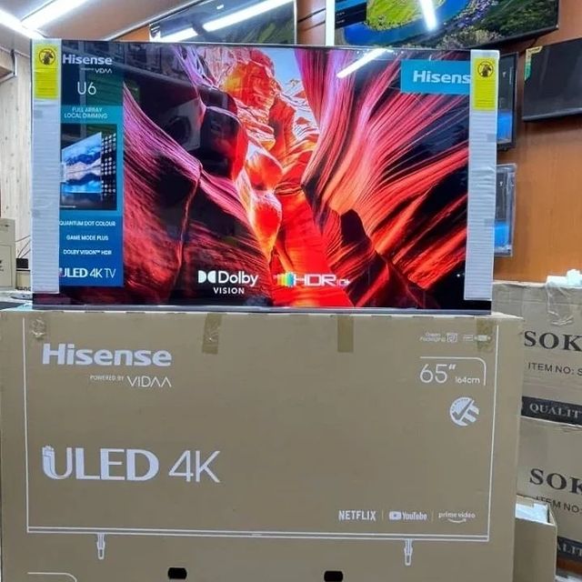 Takeer - Offers 🔥Offers Offers Offers 🔥Offers Offers Offers 🔥

HISENSE TV PREMIUM MODELS

Zinapatikan wahi 

50 50A65H QLED SMART 4K.  1,0u0,000
A50" 50E...