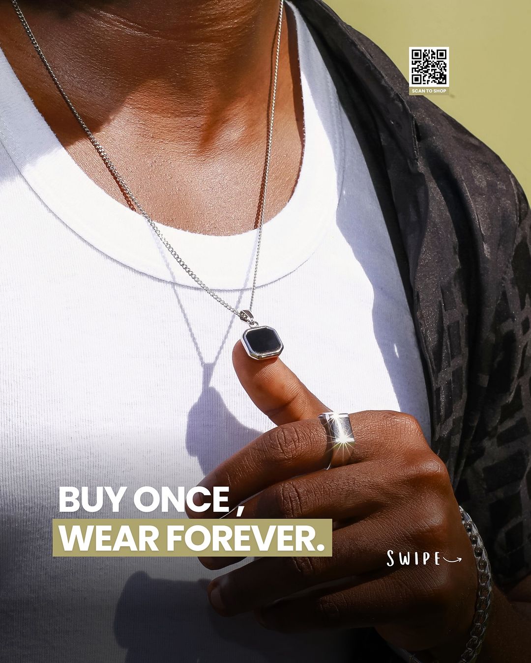 Takeer - Buy once, wear forever.   shop now.…👉👉slide👉👉

Scan on the top of the picture to upgrade or leave your thoughts on the picture and we will send...