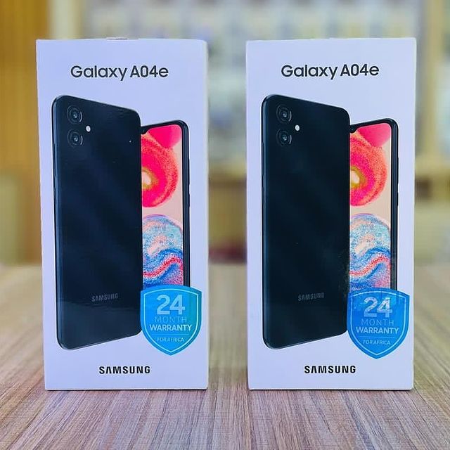 Takeer - Samsung Galaxy A04e
 32GB - 3GB ram 
 Tsh 300,000/=

☎️