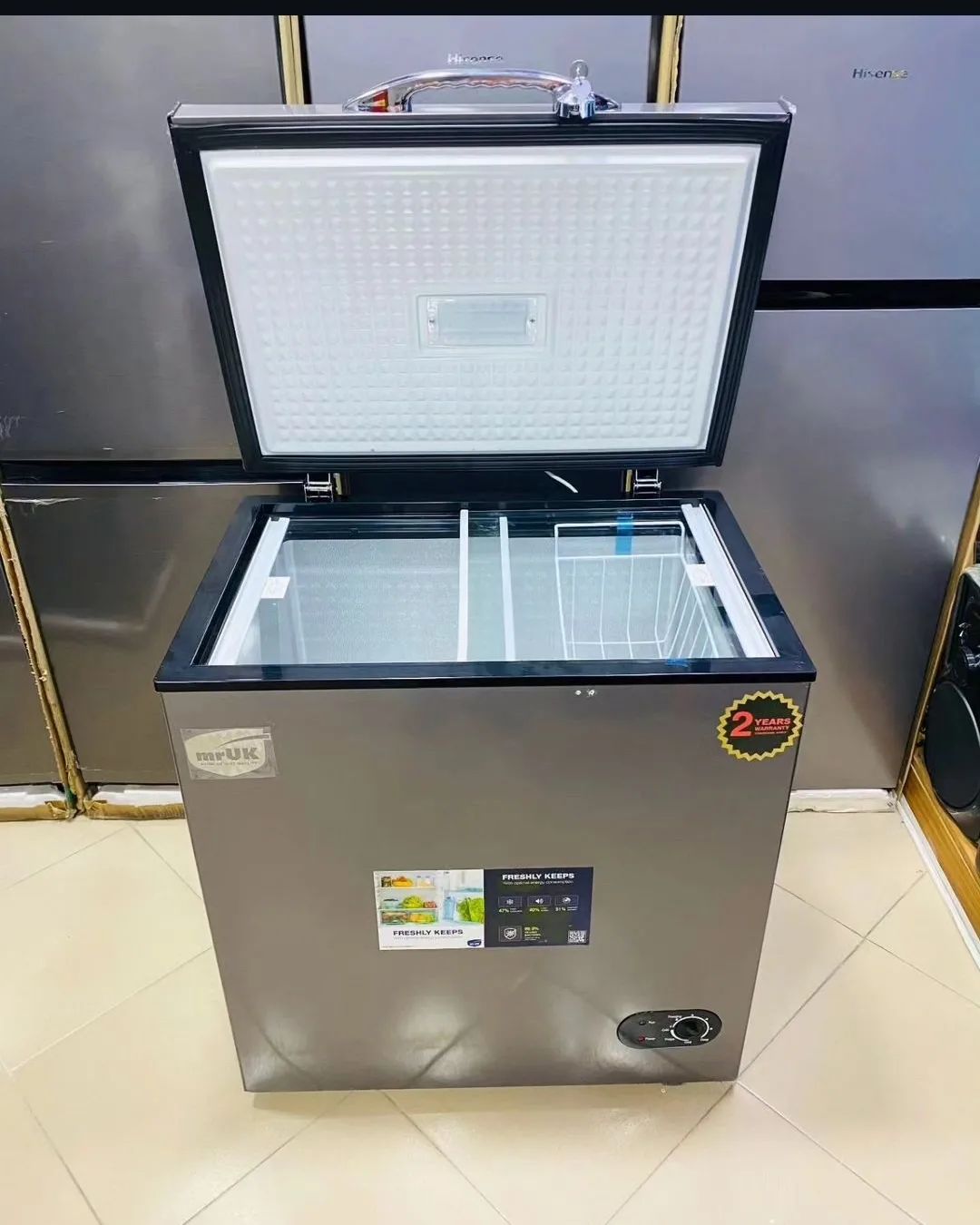 Takeer - Mr Uk Freezer Lita 150

🔹Tsh 590,000

▪️Warranty Miaka Mitatu
▪️Free Home Delivery

🔹Call /Text /WhatsApp 
🔹Tunapatikana Kariakoo Mtaa Wa Agrey ...