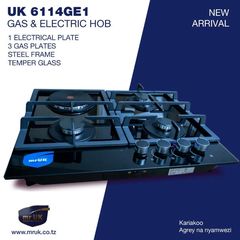 Takeer - Mr UK gas cooker top Glass 
Warranty 2year 
Price 👉 265000
Jiko la mezani 
Jiko alihitaji kiberiti kuwasha 
Free delivery 🚚 
Call me 📞 #📞#