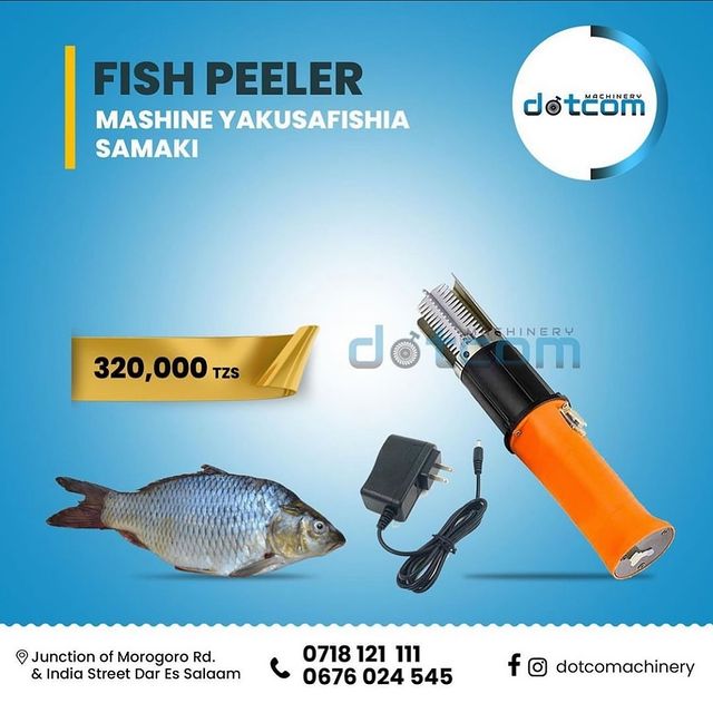 Takeer - RECHARGEABLE FISH PEELER

Hii nimashine yakusafishia samaki(Kutolea magamba) nainatumia chaji naina battery mbili kubwa(2600mah) na inakisu chake i...