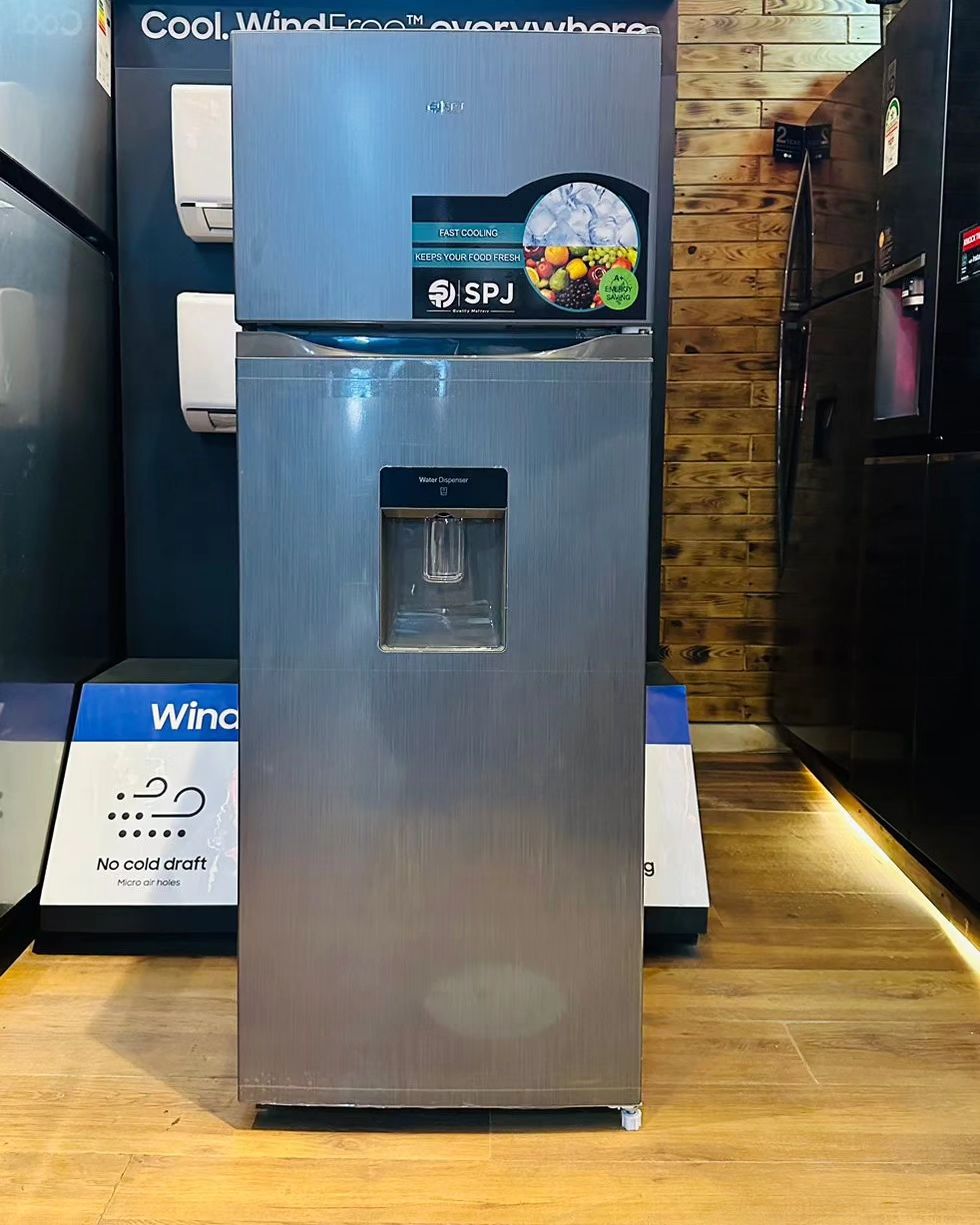 Takeer - 🔔 *NEW ARRIVAL*🔔
SPJ TOP MOUNT FRIDGE

Model: RFD-TSLW270C
Capacity: 240 LTR
With water dispenser

Price: 800,000 

Call or WhatsApp 

DUKA LETU ...