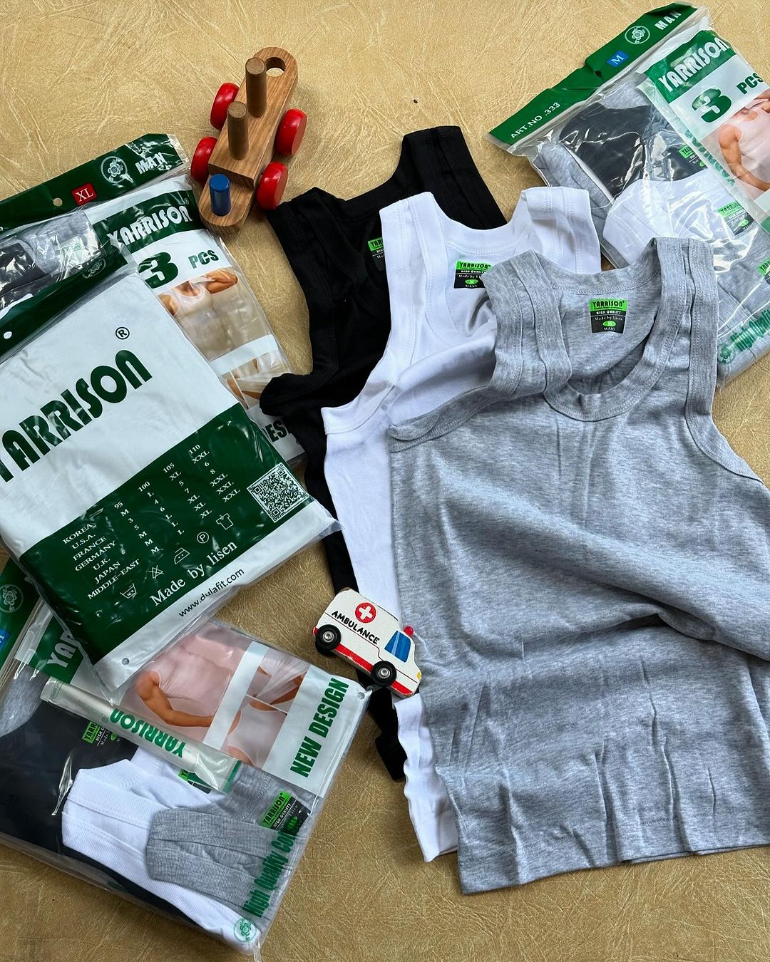 Takeer - •Vest kali quality sana🤗
•Size M, L, XL na 2XL
•Bei yake ni 15,000/= (Unapata 3)😋
•WhatsApp/📞 📍K/Koo, mtaa wa MUHONDA na MANYEMA bango limeandi...