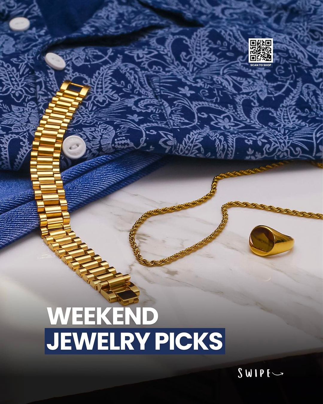 Takeer - Unwind in Style: Weekend Jewelry Picks   shop now.…👉👉slide👉👉

Scan on the top of the picture to upgrade or leave your thoughts on the picture a...