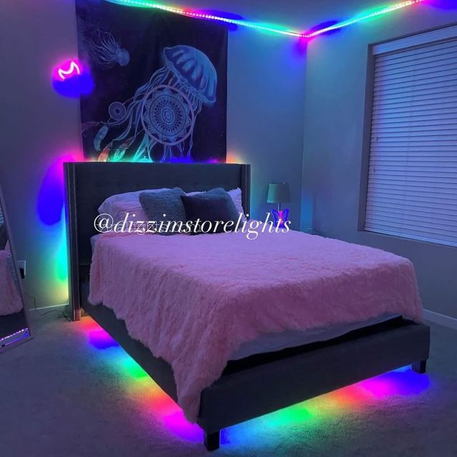 Takeer - AINBOW SPEED STRIPS LIGHTS🍇🍒🌺✨
10 Meters 

*Make your work fun by changing the vibe of your space! 
*Bring your living room to the next level! �...