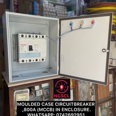 Takeer - MOULDED CASE CIRCUIT BREAKER 800A (MCCB) IN ENCLOSURE.

MAWASILIANO,
WHATSAPP & CALLS: CALLS: ☎️
TUNAPATIKANA KARIAKOO, MTAA WA NARUNG’OMBE NA LIVI...