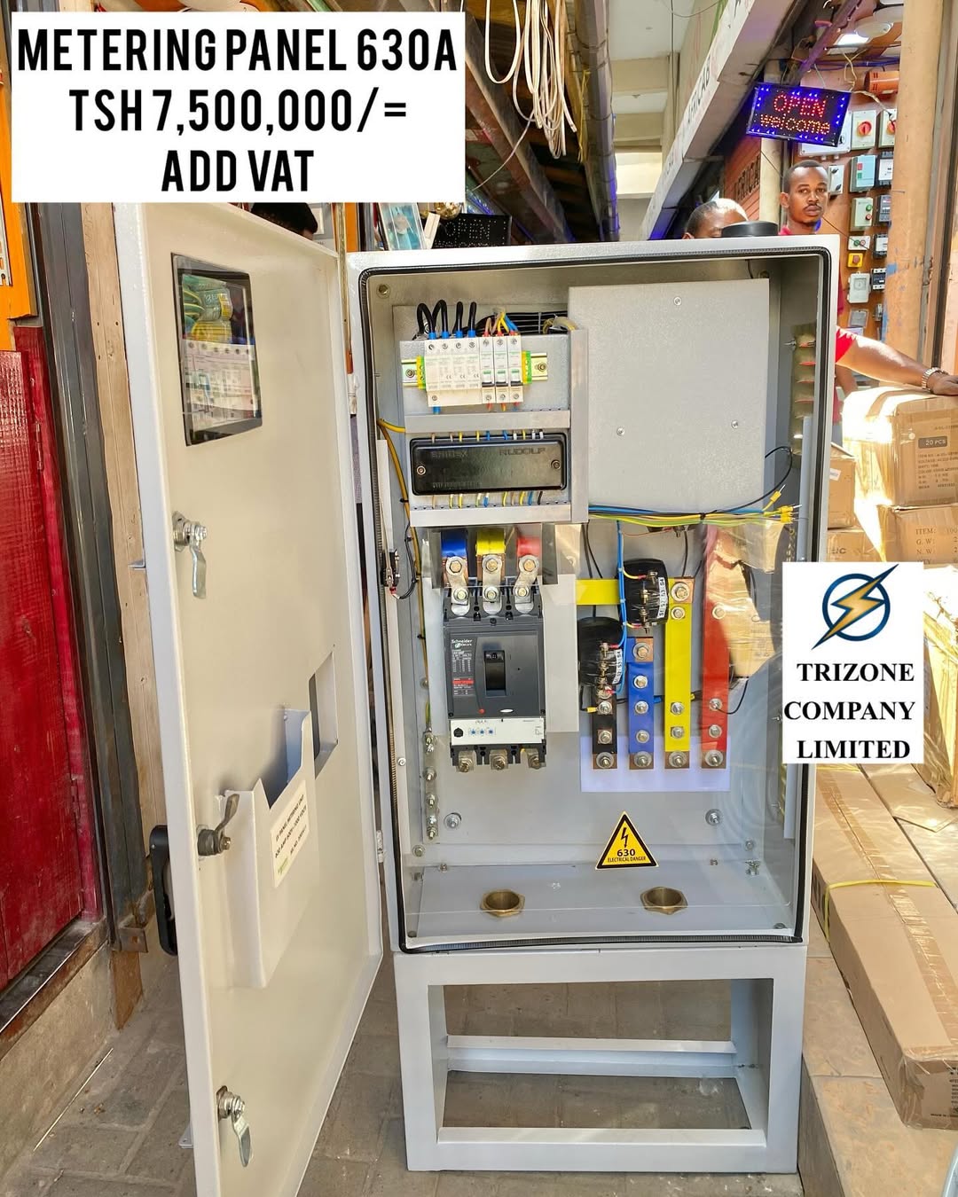 Takeer - METERING PANEL 630A ZIPO

BEI;TSH 7,500,000/=

MAWASILIANO;
SIMU NAMBA: #
WHATSAPP NAMBA:#

TUNAPATIKANA;
KARIAKOO-MTAA WA NARUNG'OMBE NA GOGO
NB:M...
