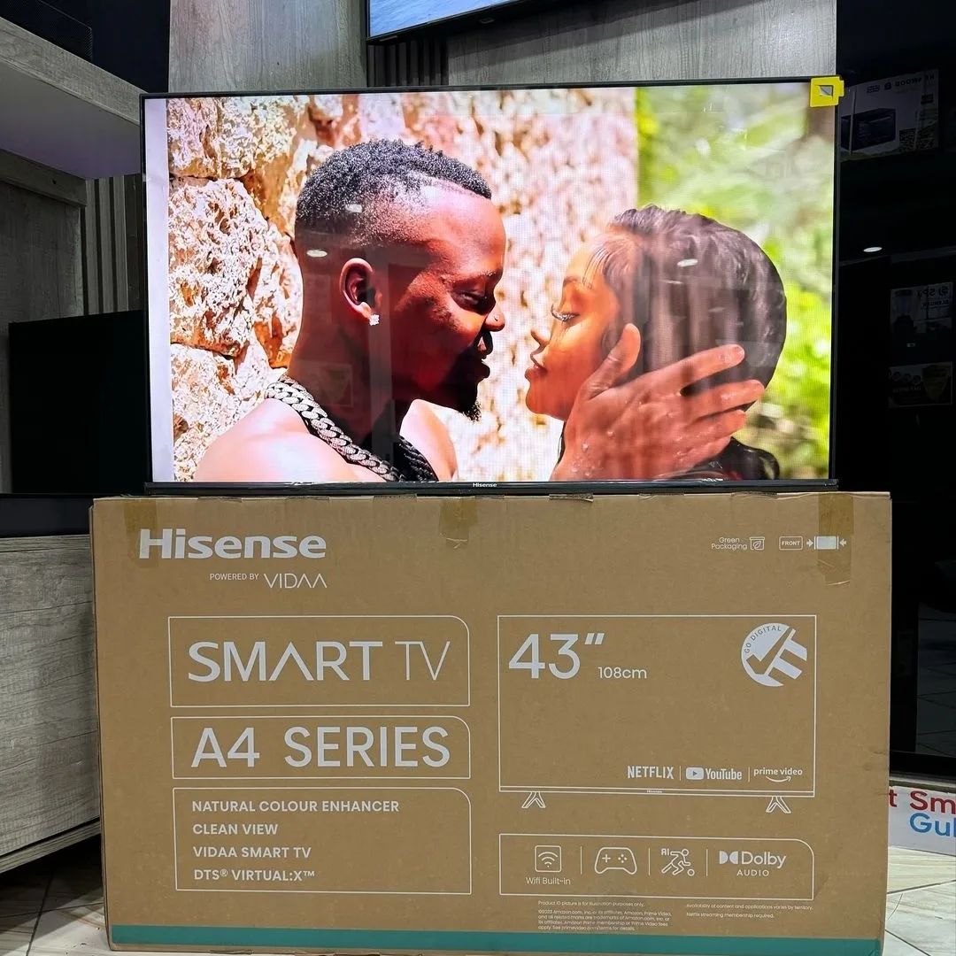 Takeer - Hisense Smart Tv A4 Series

▫️Tsh 720,000

🔹Natural Colour Enhancer
🔹Clean View
🔹Vidaa Smart Tv
🔹DTS VIRTUAL

▫️Warranty Miaka Miwili
▫️Free Ho...