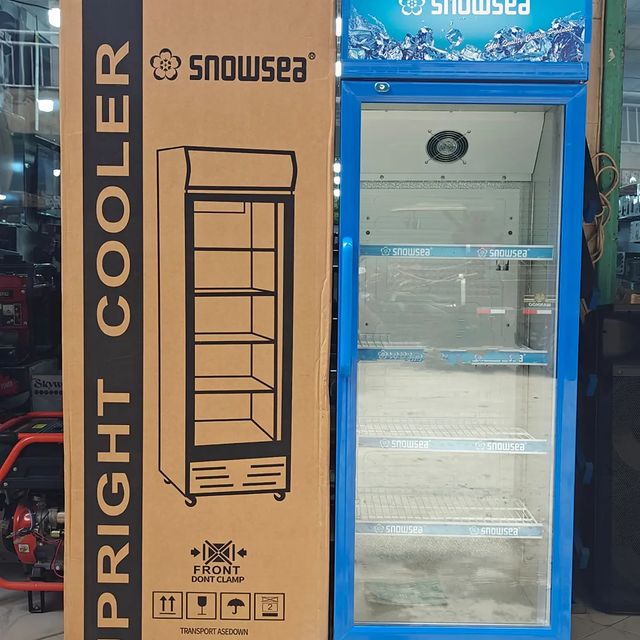 Takeer - SNOWSEA SHOWCASE display refrigerator 
Warranty 2year 
Price 👉 1,100,000
 280Liter capacity 
*FEATURES*
* 2 year warranty (3 year for compressor)
...