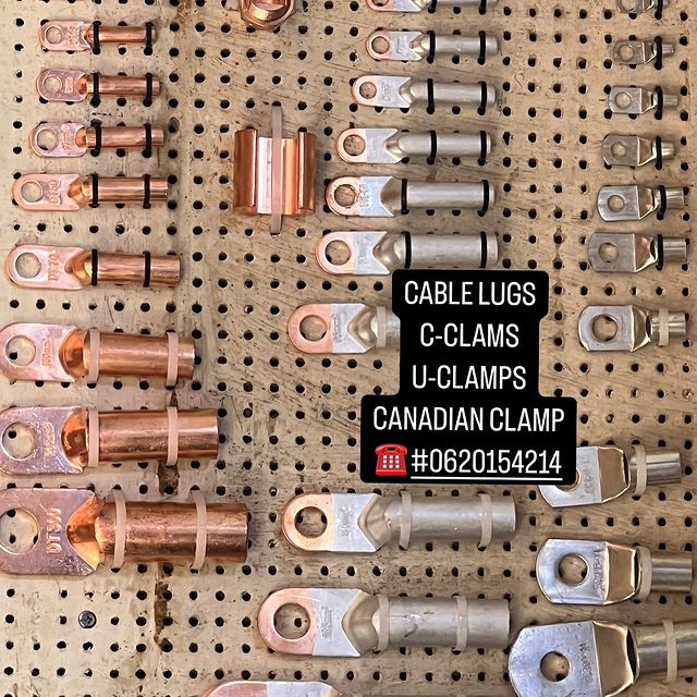 Takeer - ALL COPPER MATERIALS AVAILABLE 
-CABLE LUGS COPPER
-ALUMINUM CABLE LUGS
-U CLAMP
-C CLAMP

WASILIANA NASI
WHATSAPP/CALLS #☎️

WATEJA WA MIKOANI TUN...