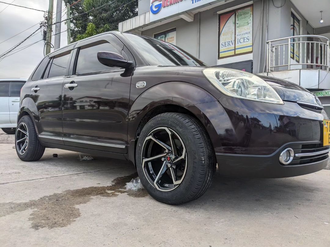 Takeer - 15" wheels fitted on Mazda demio done by us 