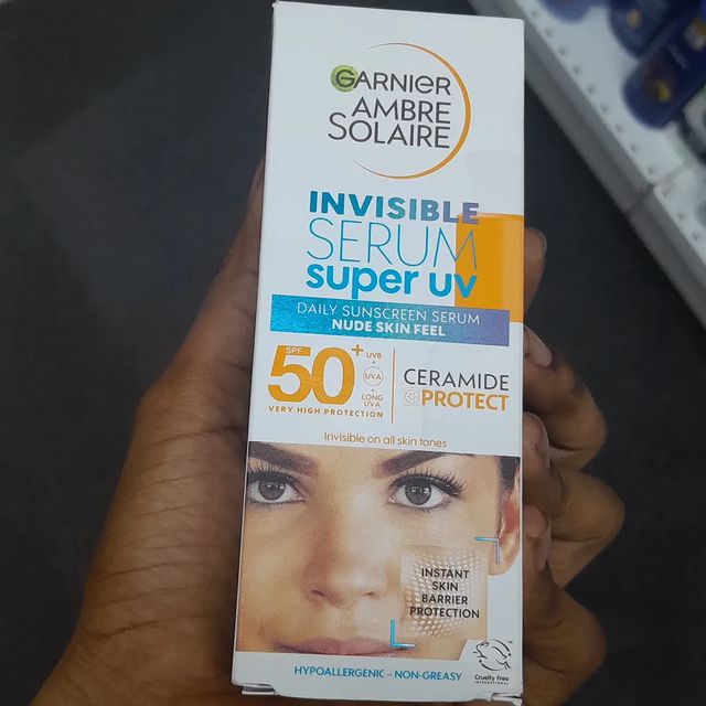 Takeer - <> GARNIER INVISIBLE SERUM SPER UV
 🔥  NI serum ambyo ina sunscreen ndani yake 
🔥 ni nzur kwa kila aina ya ngozi 
🔥 inazuia miyonzi ya jua na ku...