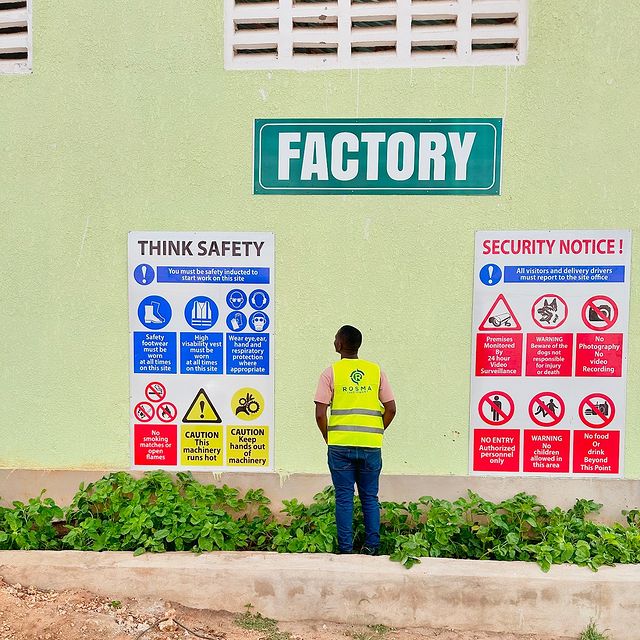 Takeer - FACTORY ✅ THINK SAFETY ✅ & SECURITY NOTICE❗️

For more information and Quote 
Contact us: / Email: info.co.tz