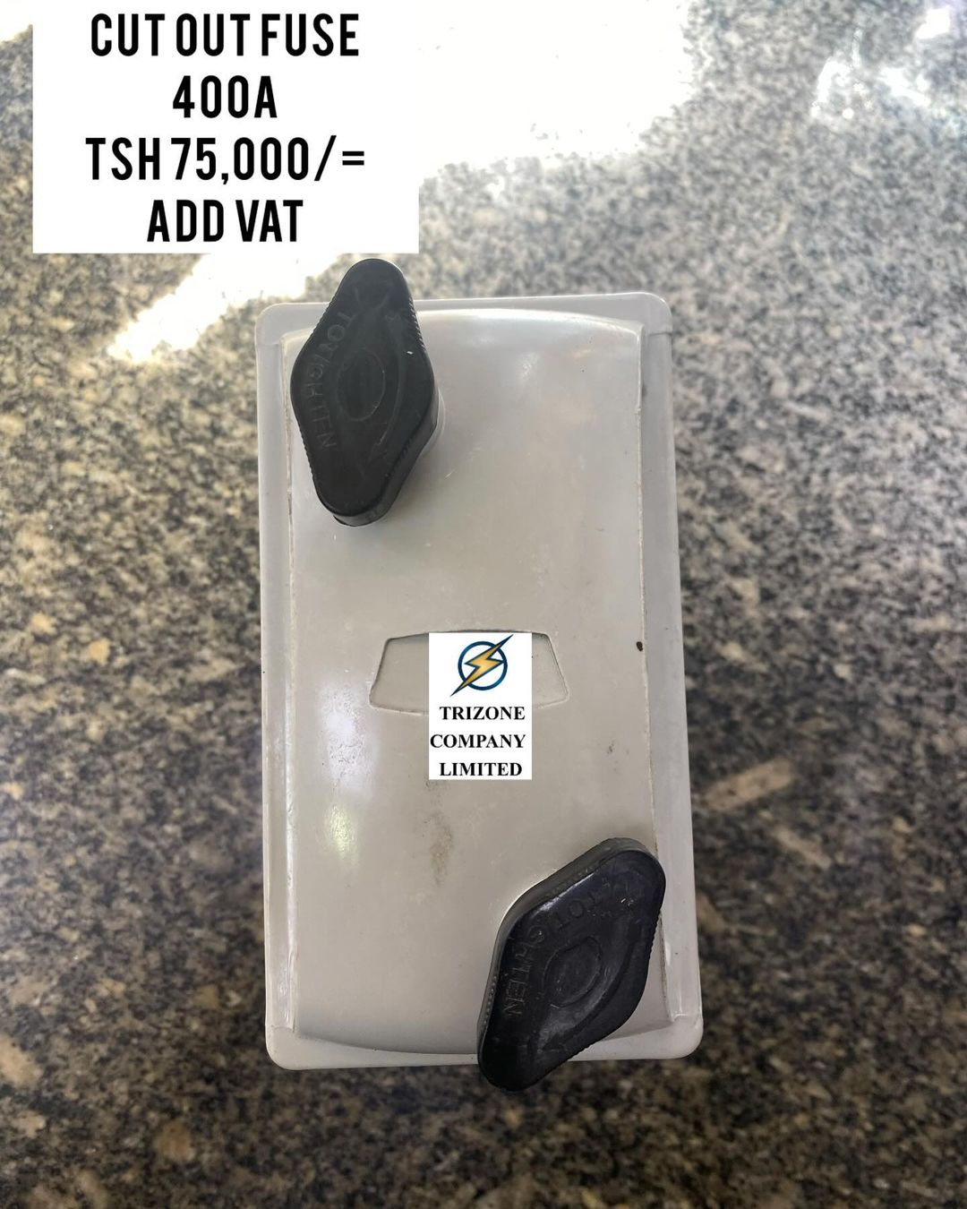 Takeer - CUT OUT FUSE 400A ZIPO

BEI;TSH 75,000/=
TSH 225,000/=

MAWASILIANO;
SIMU NAMBA: #
WHATSAPP NAMBA:#

TUNAPATIKANA;
KARIAKOO-MTAA WA NARUNG'OMBE NA ...