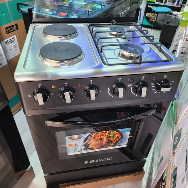 Takeer - *GlobalStar Cooker 2 Gas + 2 Electric plates 60x60 ll Electric oven ll Bei 550,000*
Free delivery 
Duka letu lipo kariakoo Mtaa wa uhuru 
Call or W...