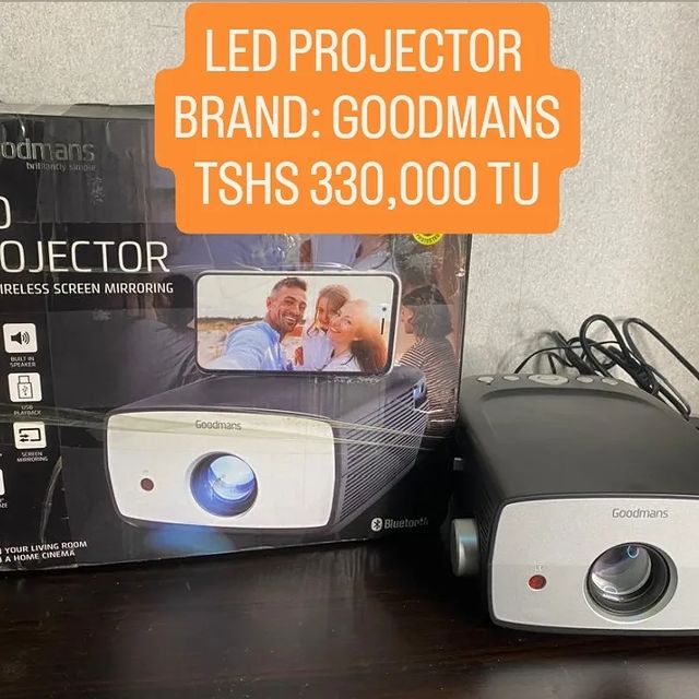 Takeer - 💥MZIGO WA PROJECTOR💥 

🇩🇰MZIGO TOKA DENMARK 🇩🇰

✅️ LED PROJECTOR

💥TSHS 330,000 TU💥

📲 SIMU 

🏚OFISI NI DAR ES SALAAM MAGOMENI MAPIPA MTA...