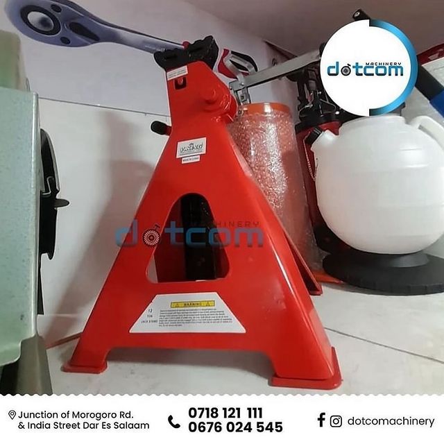 Takeer - STAND JACK AVAILABLE 

STAND JACK ZA SIZE ZOTE TON 3 ,6,12 ZIPO DUKANI KWETU 
MADE IN TAIWAN

✅ PRICE 3 TONS 165,000/=

Call / Whatsapp www.dotcoma...