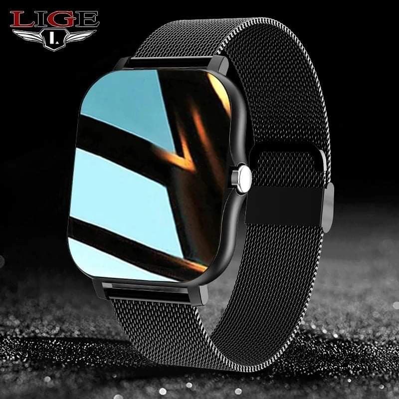 Takeer - NEW FASHION SMARTWATCH
📍Mikanda miwili (mmoja chuma)
📍 Unaweka picha kwenye kioo
📍 Wireless charge 
📍 Ni ceramic material
📍 Inasupportlugha ny...