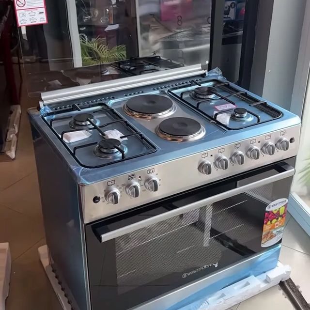 Takeer - Westpoint gas cooker with oven 90x60cm 
2year warranty 
Price 👉 1,600,000
Free delivery 🚚