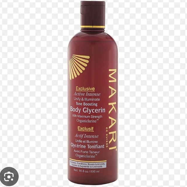 Takeer - MAKARI EXCLUSIVE BODY GLYCERIN 
🔥 Inang'arisha ngozi 
🔥 inaondoa hyperpigmentation 
🔥 inafanya ngozi kuwa na mwonekano mzuri 
🔥 ina improve na ...