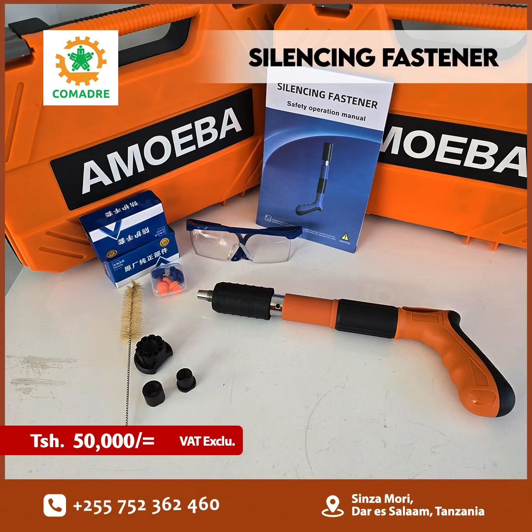 Takeer - Silencing Fastener / Wall Fastening Tool / Nail Gun now available available in stock

Price: Tzs. 50,000/= 

Order now 👉 
                    