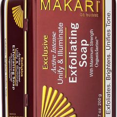 Takeer - MAKARI EXCLUSIVE EXFOLIATING SOAP
🔥 Inatoa hyperpigmentation 
🔥 inafanya ngozi kuwa soft ,smooth na yenye unyevunyevu 
🔥 inaondoa impurities/uch...