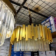 Takeer - Crystal Chandelier Ceiling light ( Inatumia bulb ) Available  

• Taa hii Unafunga Sebureni, Chumbani, Dining room, Ofisini, Dukani, Restaurant, Sa...