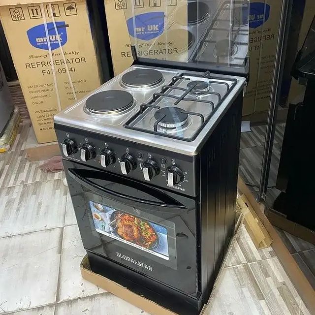 Takeer - Offers Offers GLOBAL STAR GAS COOKER 2years Warranty 
2gas 2Electric
 Oven Electric
 Size 50x50 Bei = 480,000/= Free Home Delivery Call&WhatsApp 