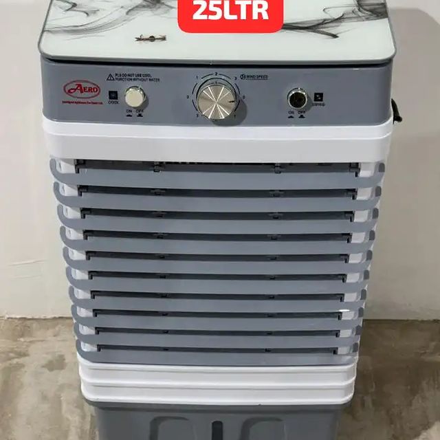 Takeer - Aero air cooler liter 25..... price.340000
Free delivery 
Call or Whatsapp 