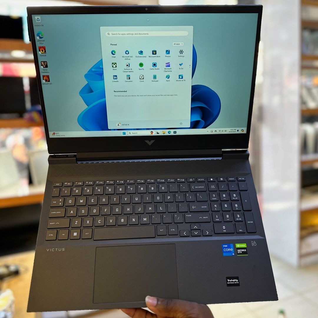 Takeer - BRAND Like NEW HP VICTUS Gaming LAPTOP
🖥️:- Intel (R) Core i5
🎯:- Processor: 11th Generation
🎯:- Memory: 16 GB DDR4
🎯:- Internal storage: 512 G...