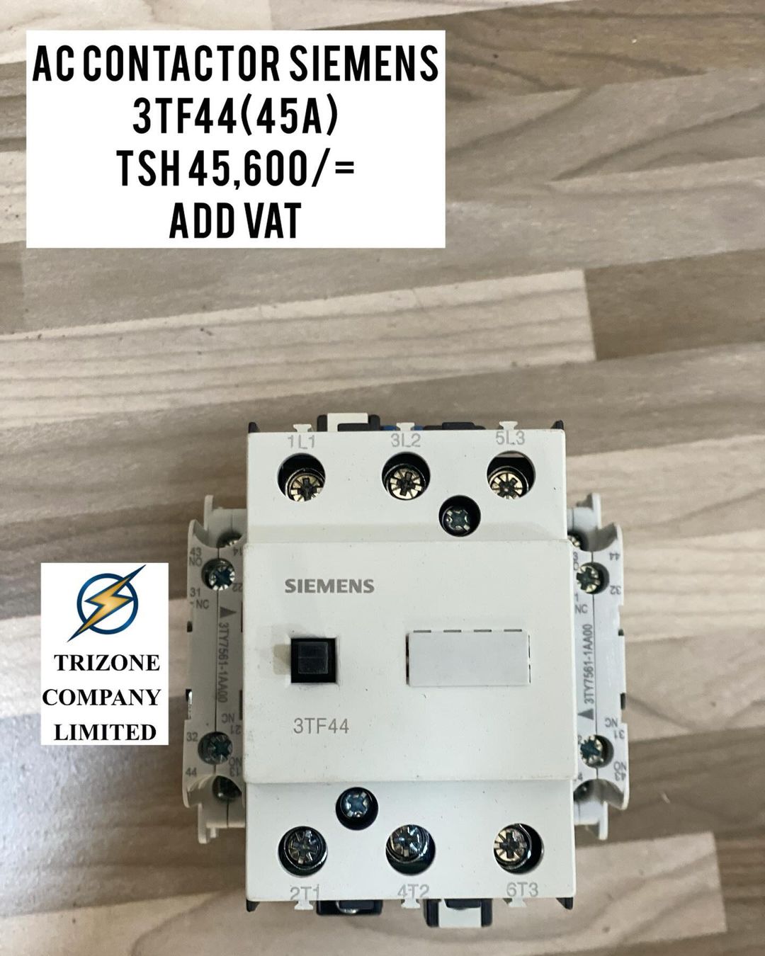 Takeer - AC CONTACTOR SIEMENS 45A(3TF44) ZIPO

BEI;TSH 45,000/=

MAWASILIANO;
SIMU NAMBA: #
WHATSAPP NAMBA:#

TUNAPATIKANA;
KARIAKOO-MTAA WA NARUNG'OMBE NA ...