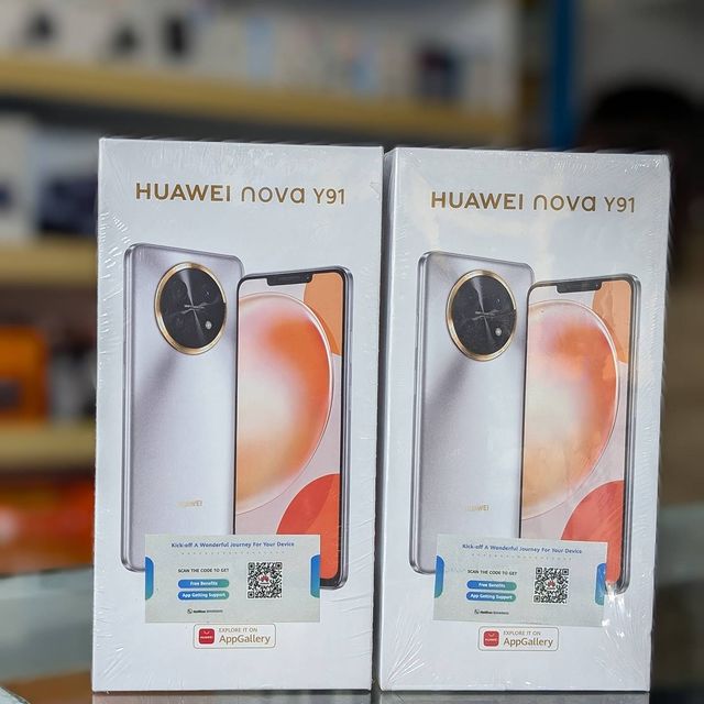 Takeer - HUAWEI NOVA Y91 Available 🔥 
➡️256/8ram
Price - 620,000/=+vat