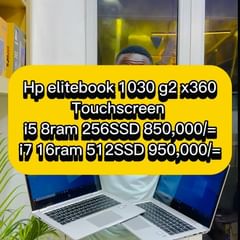 Takeer - HP ELLITEBOOK 1030 G2

🖊️1030 g2 i5 8ram 256ssd 850,000/=
🖊️1030 g2 i7 16ram 512Ssd 950,000/=

Generation specifications 

☑️Processor 2.6ghz~3.4...