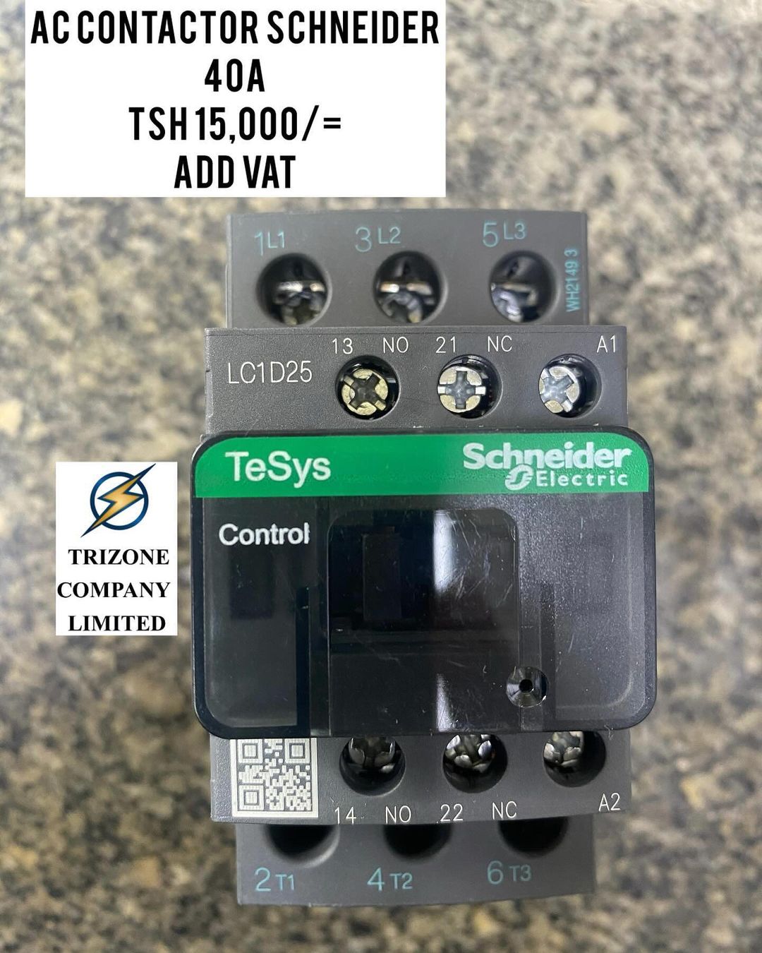 Takeer - AC CONTACTOR SCHNEIDER 40A ZIPO

BEI;TSH 15,000/=

MAWASILIANO;
SIMU NAMBA: #
WHATSAPP NAMBA:#

TUNAPATIKANA;
KARIAKOO-MTAA WA NARUNG'OMBE NA GOGO
...