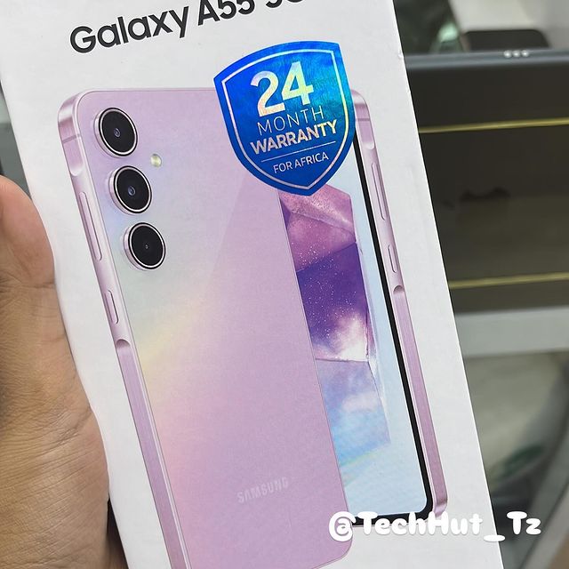 Takeer - Samsung A55 available at our store
Spec:8/256
Price:1,020,000
Location:Sewa/Zanaki Street Posta 
Tel no:Dar es salaam 

Karibuni sana,Karibuni Wote...