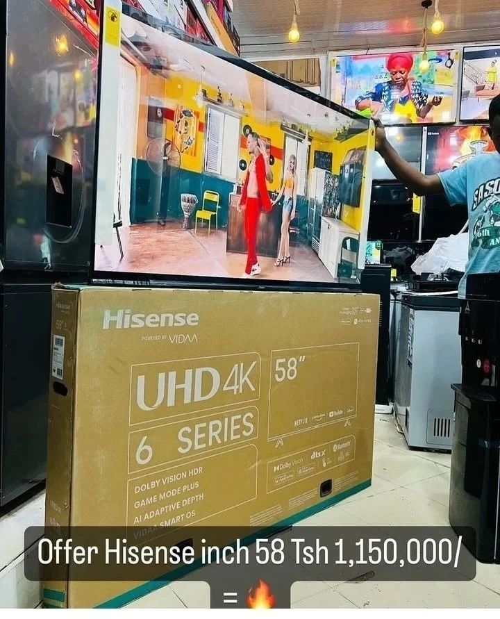 Takeer - 🔥Offers Offers Offers 🔥Offers Offers Offers Offers 🔥
 
Ukitaka tv za Hisense  Original kabisa sio kopi tuone    utapata kwa bei ya kitonga 

His...