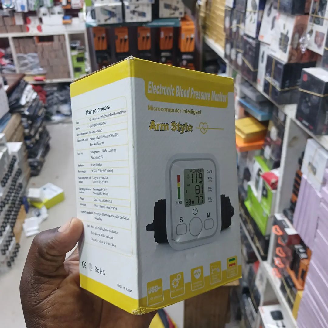 Takeer - Electronic blood pressure monitor
Ipo dukani kwetu
Tzs 55,000 tu
Karibu sana