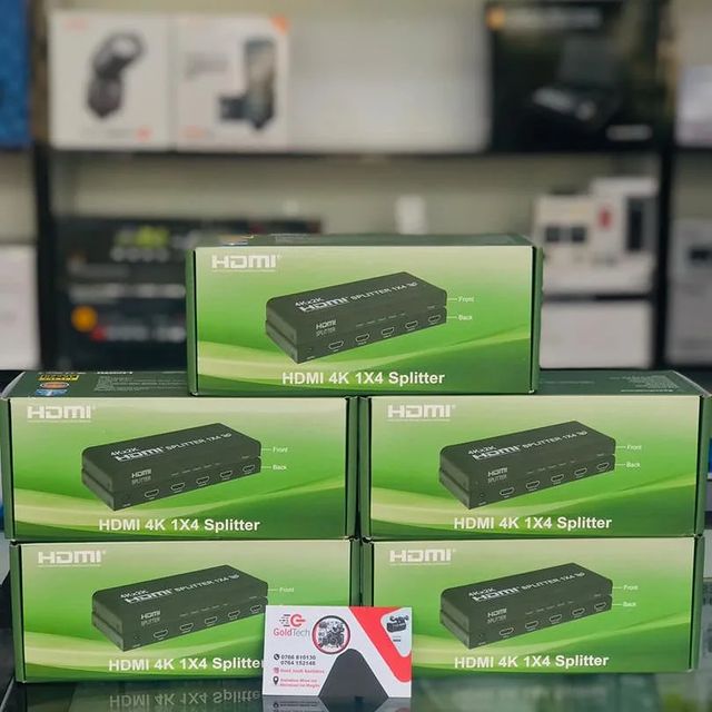 Takeer - HDMI  4K 1×4  SPLITTER

TSH 95,000/=

 

CALL 🤳 
📍Tunapatikana pembeni ya kengere ya kanisa la KKKT  kariakoo Dar es salaam 

📍Mtaa wa msimbazi ...