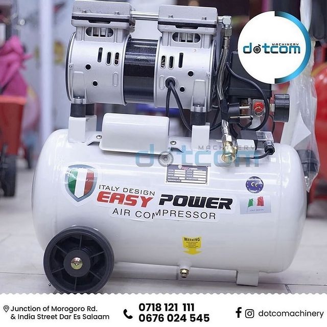 Takeer - SILENT AIR COMPRESSOR
⁣
Hii ni compressor ya upepo nzuri kwa kujazia gari,pikipiki, na pia hutumika kwa kupakia rangi. Compressor hii ni silent nin...