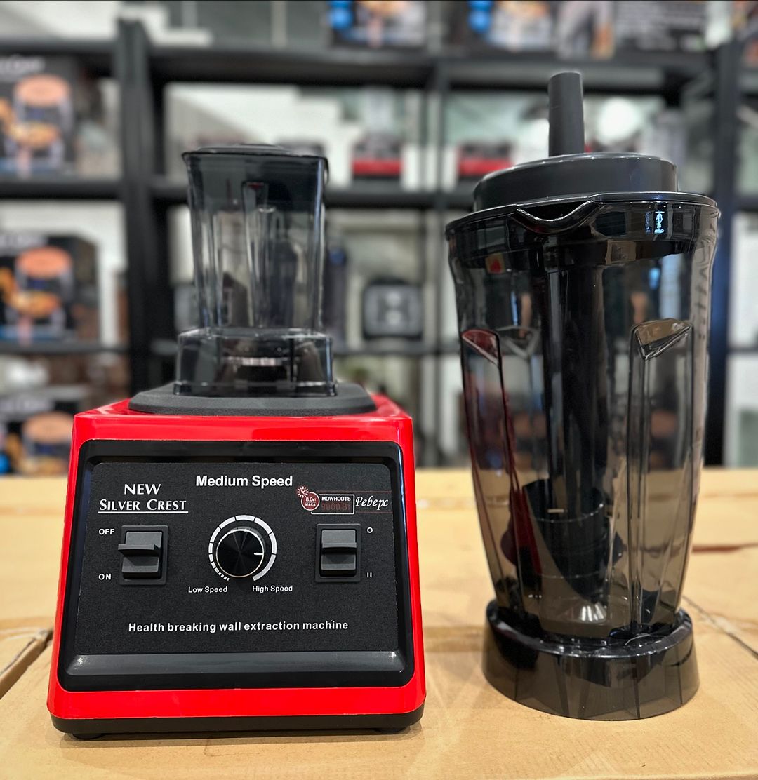 Takeer - HEAVY DUTY BLENDER 3.5L
WATTS 9000
JUG 2
BEI : 80,000/=

WARRANTY MIEZI 6

✅INASAGA JUICE
✅INASAGA VIUNGO
✅INASAGA NYAMA
✅INASAGA MAINDI
✅INASAGA K...