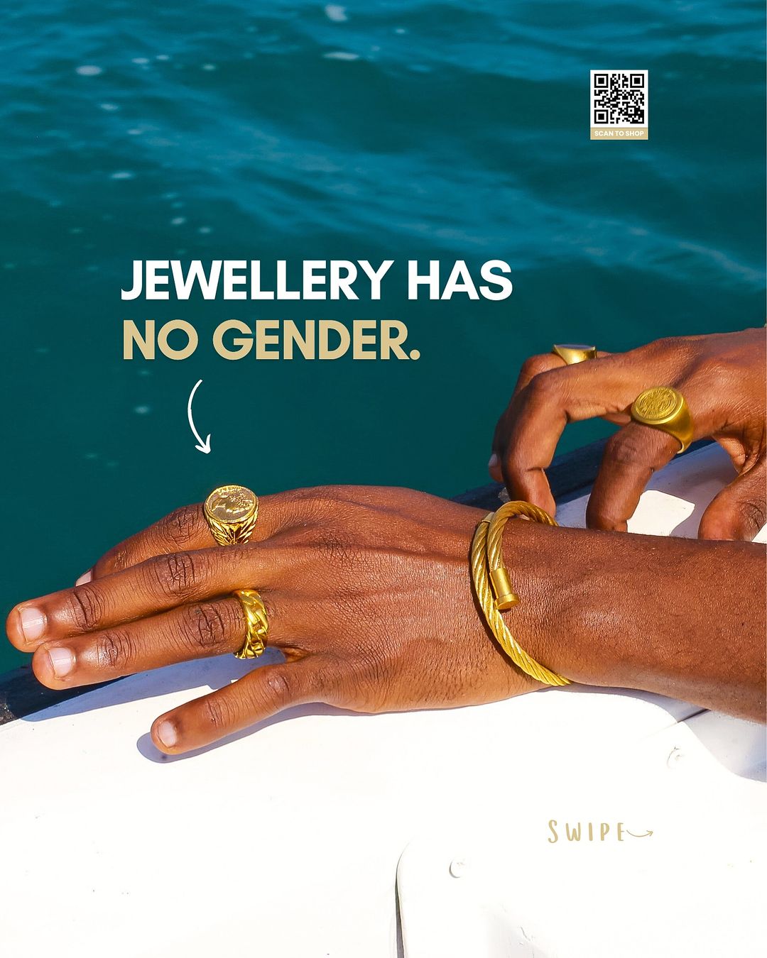 Takeer - Jewellery has no gender.
wear what makes you shine, no matter who you are.  shop now.…👉👉slide👉👉

Scan on the top of the picture to upgrade or l...