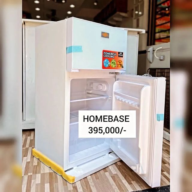 Takeer - HOMEBASE FRIDGE CAPACITY: 80L PRICE: 395,000/= FREE DELIVERY ☎️📞