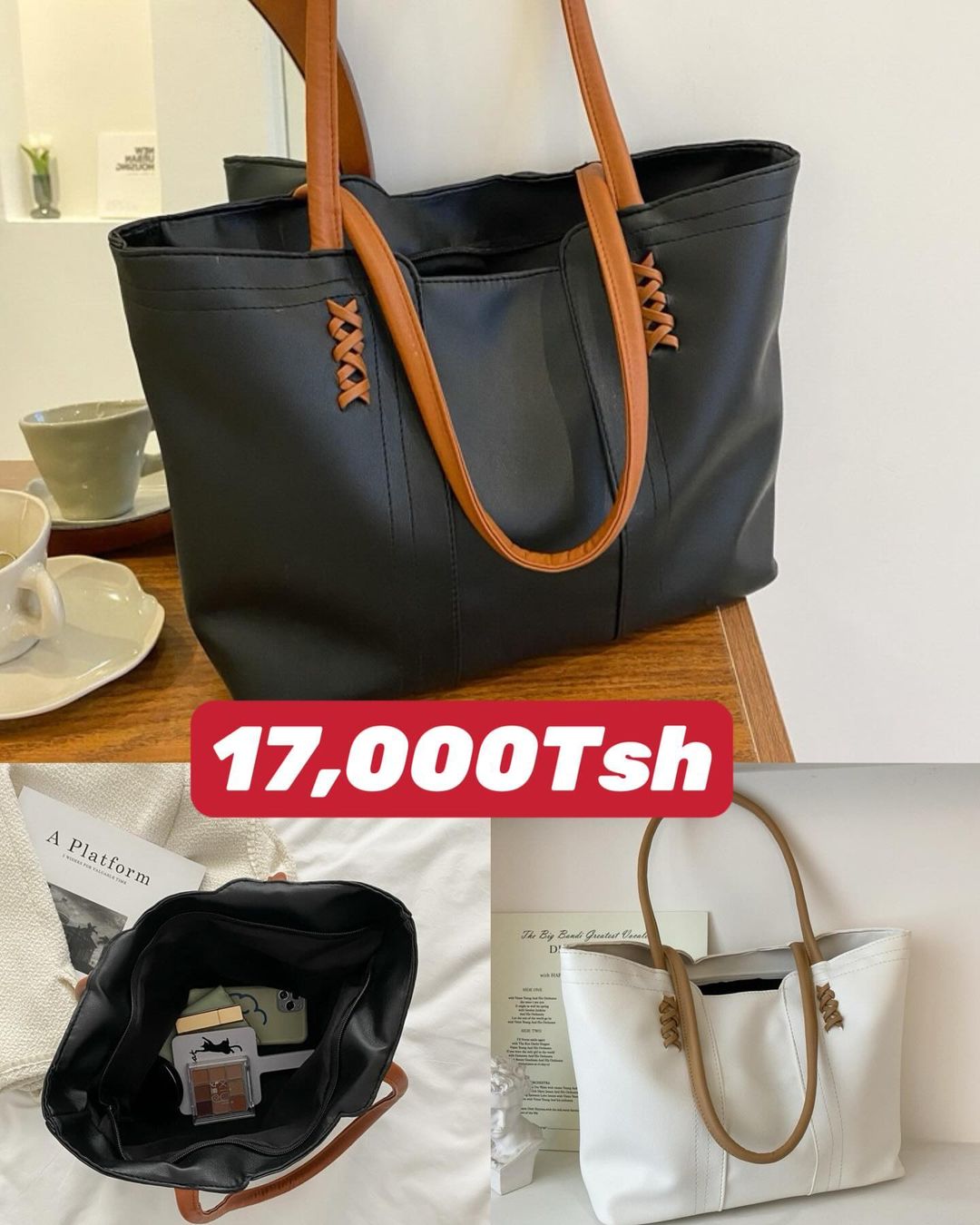 Takeer - 🥳🥳🥳Restock!!!🥳🥳🥳
 🔥🔥🔥

New lady bag😍😍
Price: 17,000Tsh/=

Material: Quality assured (Ipo Kama kwenye picha)✅ 
Please send a DM for faste...