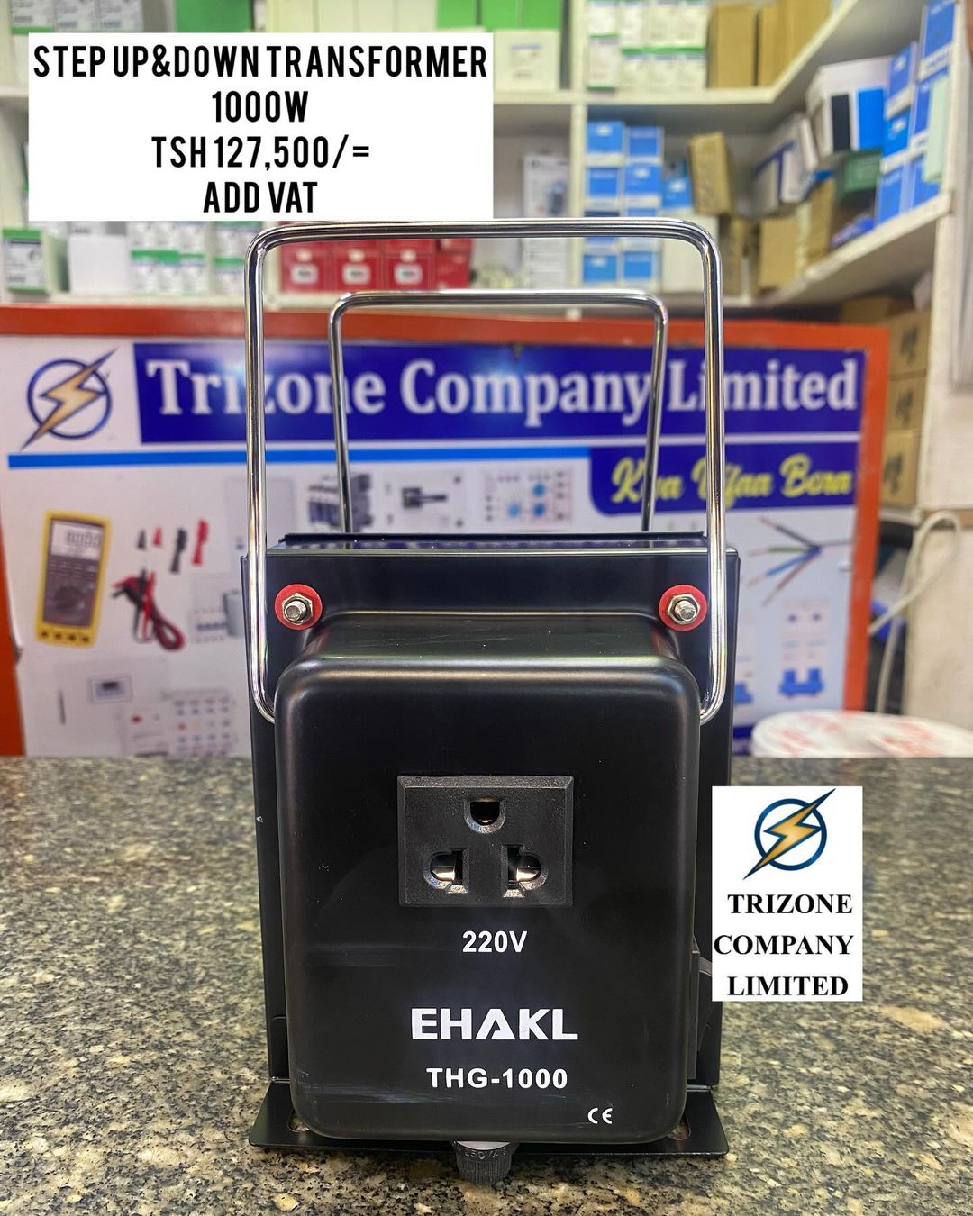 Takeer - STEP DOWN TRANSFORMER 1000W ZIPO

BEI;TSH 127,500/=

MAWASILIANO;
SIMU NAMBA: #
WHATSAPP NAMBA:#

TUNAPATIKANA;
KARIAKOO-MTAA WA NARUNG'OMBE NA GOG...