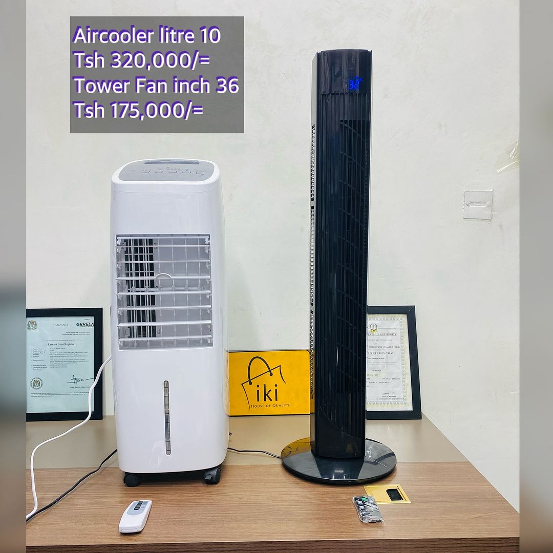 Takeer - VIBOKO VYA JOTO VIMEFIKA TENA KWA MARA NYINGINE

TOWER FAN INCH 36
TSH 175,000/= .

Remote control ,
Timer yake ni masaa 12 , 
ina modes 3 za upepo...