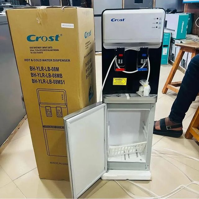 Takeer - Offers Offers CROST Water Dispenser 
1years Warranty 
Bei 250,000 Free Delivery in DAR 
Call 📞 or WhatsApp 