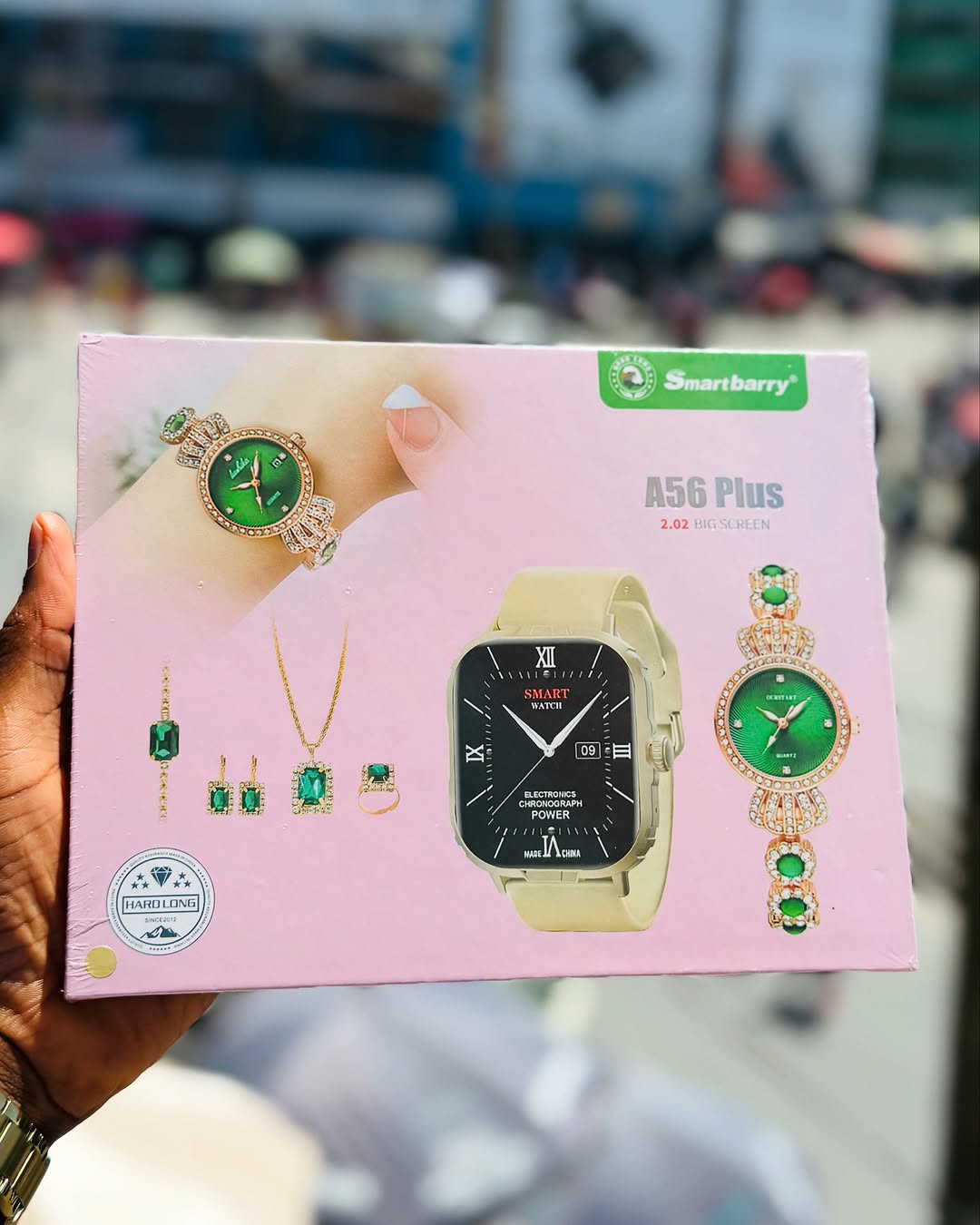 Takeer - kwa 55,000 tu jipatie Combo ya smart watch
MODEL A56 PLUS & A58 PLUS Kutoka smartbarry
utajipatia saa mbili pete, hereni pamoja na chain
tupigie sa...